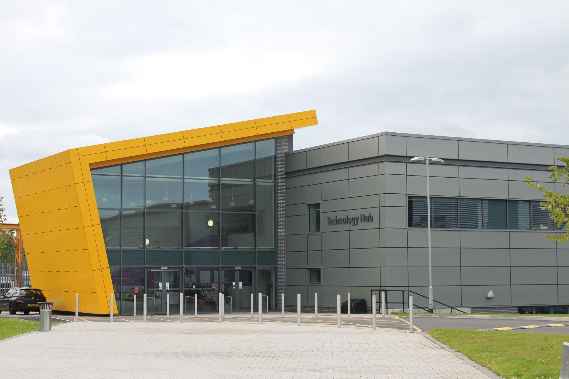 Stock on trent college building